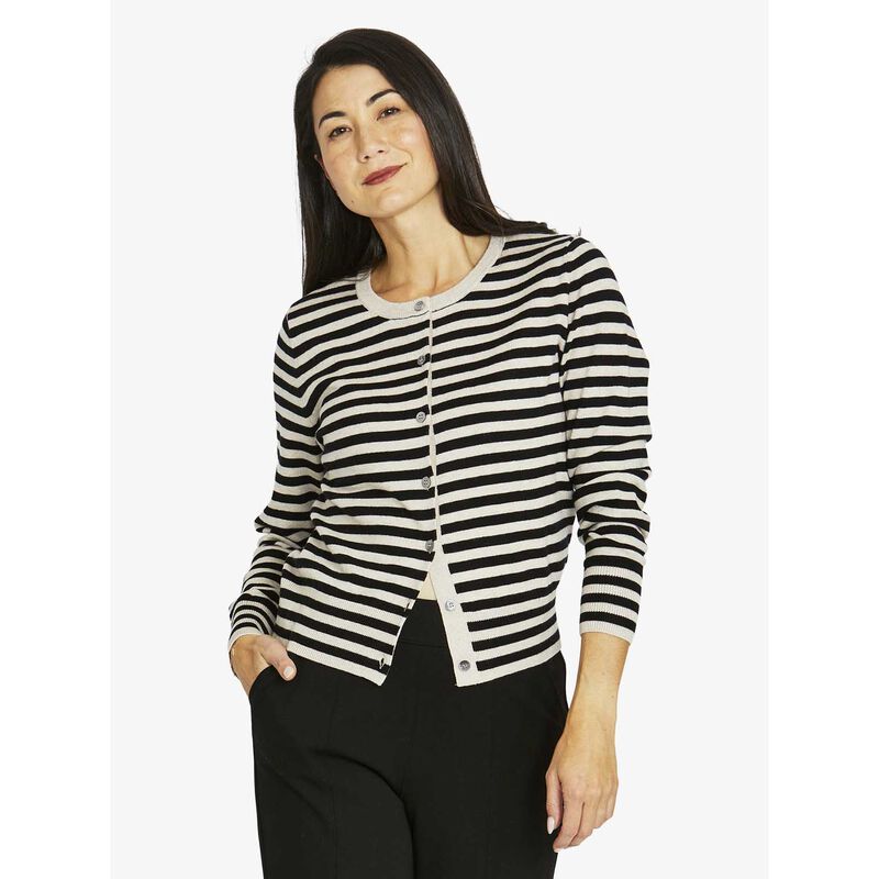 Jump Mono Stripe Cardi image number 1
